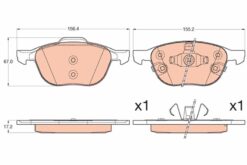 Ön Balata Focus 04 18 Cmax 07 19 Kuga I -ıı 08 14 Volvo V40 19 C30 06 12 S70 08 13s40 04 12 V50 04 12 Mazda 3 03 09 5 05 09 - AV6J2K021AA-3M512K021AB-30742030