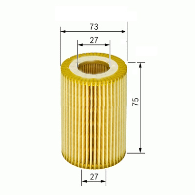 Yağ Filtresi Nıssan Almera- Prımera Iı-pıck Up- X-traıl Hu819/1x - 15208AD200