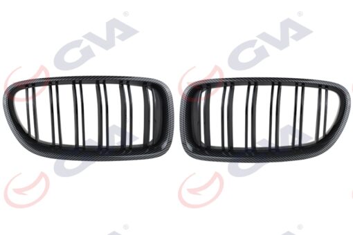 Panjur Set Karbon Çerçeve Piyano Sıyah Çift Çıta Bmw F10