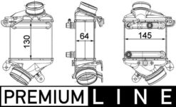 Turbo Radyatoru Bmw F10 F01 F15 E70 E71 F11 F12 F13 Premıum Lıne - 17517575404 13717575406