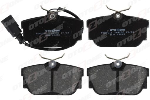 Arka Balata Fişli Transporter T4-caravelle 2.4 2.5 Tdı 90-03 Gdb1369 - 7D0698451G-7D0698451J