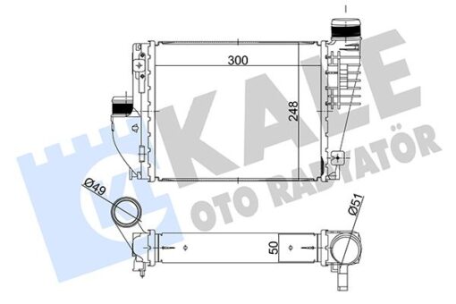 Intercooler Turbo Radyatörü Cıtroen Jumpy-spacetourer-opel Zafıra-vıvaro C-traveller-expert- Toyota Proace Al/brz 1.5 Dv5 1.6 Dv6 2.0 Dw10 Bluehdı - 9806562180-SU001A3951