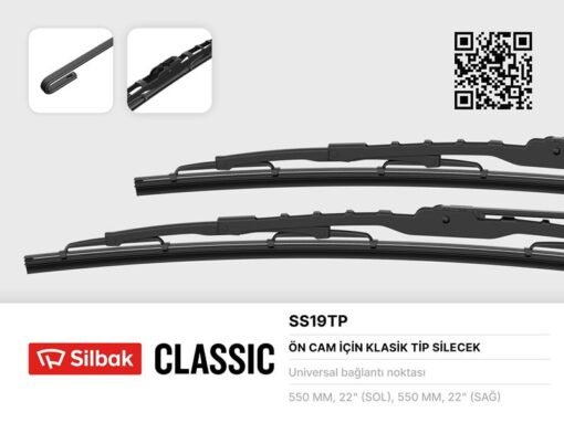 Silecek Süpürgesi 550mm Berlıngo-partner -08 Boxer-jumper-ducato -06 P206-p306-xsara-p406 Sprınter -vw Lt St -transıt T12-t15 91 00 Mondeo Iıı 00 07 Fıesta Iv 01 08 Fusıon 01 12 Focus 98 04