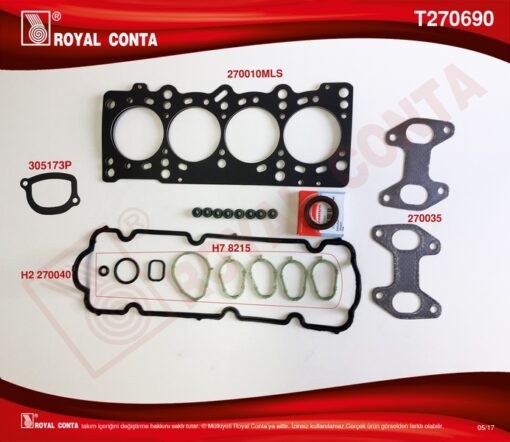 Üst Takım Conta Palıo 1.2 8v Ym 60-65hp 188a4.000 - 71736315