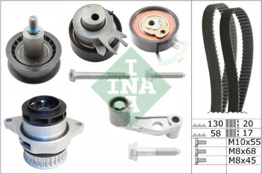 Devirdaimli Triger Seti 130x200 - 058x170 Polo-cordoba-golf Iv 1.4-1.6 16v Bcb-bby-bud - 036198119A-036198119C-036198119E