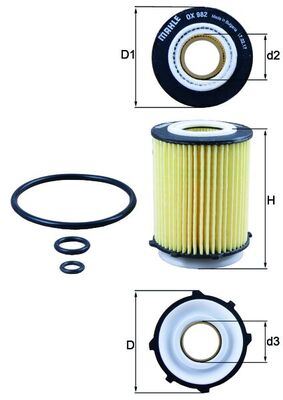Yag Fıltresı Mercedes M270 M274 W204 W205 W176 W177 W246 W212 W213 - A2701800109
