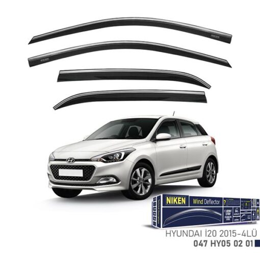 Kromlu Cam Rüzgarlığı Hyundaı I20 2015- 4lü