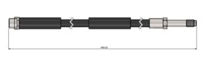 Fren Hortumu Arka Mercedes Sprınter B906 . Vw Crafter 30-35-50 - A9064280435-2E0611707C