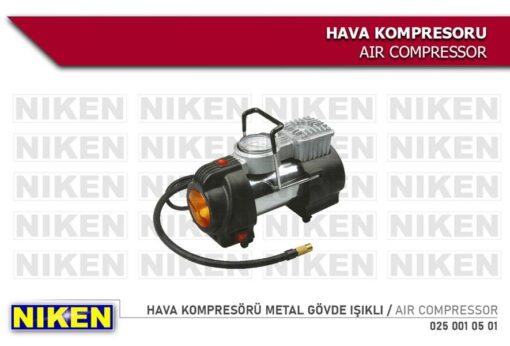 Hava Kompresörü Metal Gövde Işıklı