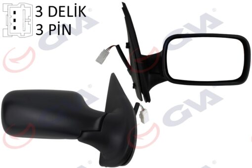 Dış Dikiz Aynası Sağ Palıo 98 Elektrikli Konveks 3 Fiş Vm-155e-5dr