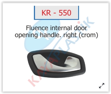 Kapı İç Açma Kolu Sağ Mgn Iıı Hb Krom - 826720001R