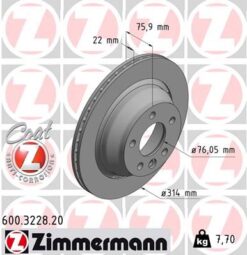 Arka Fren Aynası Havalı Toareg 7la.7l6.7l7 3.0 V6 Tdı/3.2 V6/3.6 V6 Fsı/4.2 V8 Fsı/4.2 V8/6.0 W1 986479094-df4718s - 7L6615601E-7L6615601G