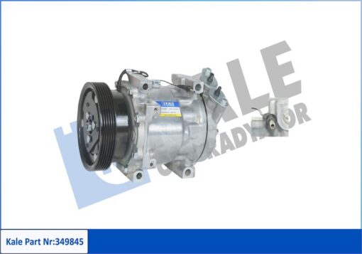 Klıma Kompresoru Dacıa Logan 04 Sandero 08 Duster 10 1.4 K7j 1.5dci K9k 1.6 K4m 12v 6 Kanal 124mm - 6001548723-926000097R-8200866440