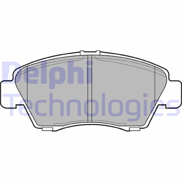Ön Fren Balata Büyük Tip Honda Cıvıc 1.6l B16a2 Vtec 16v 160hp Ek 96-98 / 1.4l D14 3 Kapı - H/b Es 01-05 - 45022SR3V01-45022S5AG01-45022S5AE50