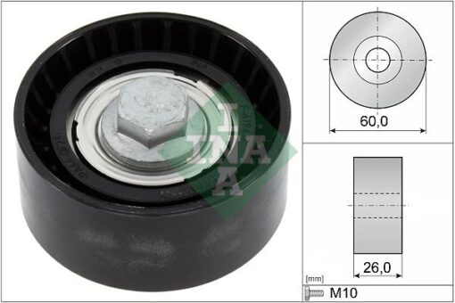 Alternatör Gergi Rulmanı Astra J-k 14- Insıgnıa A/b 15- Mokka 15 Zafıra C Cruze 1.6 Cdtı B16dth - 55571052-636290