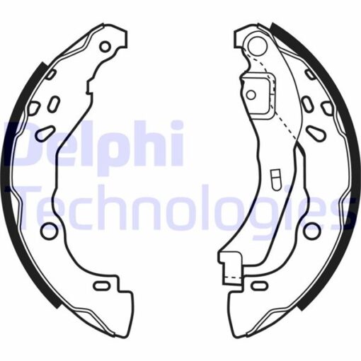 Arka Fren Pabuç Balatası Renault Clıo Iı 98 Clıo Iv 12 Clıo Symbol 02 Symbol Iıı 13 Dacıa Sandero 08 Logan 06 Sandero Iı 12 Logan Iı 12 - 440609415R-6001551409-7701207178