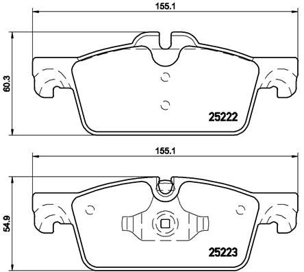Ön Fren Balatası Peugeot P508 10 18 1.6 Vtı 1.6 Thp 1.6hdı 2.0hdı 2.2hdı 283mm Cap - 4254.A6-1647863080-1647863180