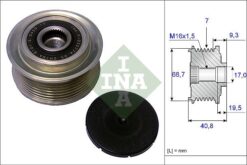 Alternatör Kasnağı Rulmanlı Hyundaı H1 Starex 2.5 Crdi 03-07 -kıa Sorento 2.5 Crdı 02 7 Kanal - 373214A000-323224A002