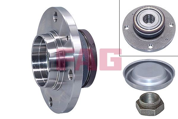 Arka Teker Poryası Komple Abs Li Peugeot P206-p206 Cc-p206 Sw-p1007 02 Cıtroen C2-c3 02 4 Bijon - 3326.64-3748.76-3748.79