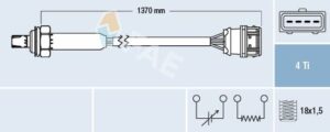 Oksijen Sensörü Ota4n-5d1 Volvo S40 2.0t4 97-04 1362mm - 30611233