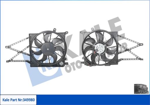 Radyatör Fan Motoru Davlumbazlı Astra G 98 Zafıra A 1.2/1.4 16v 1.6ı 98 - 24431825-1341344-90570739-1341299