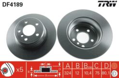 Fren Dıskı Arka Bmw X5 E53 00 06 - 34216859678-34216794299