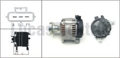 Alternator 12v 90a Focus 1.8tdcı / 1.6 Zetec E 16v / 2.0 16v Focus Rs 98 04 - 1097304-1126052-1031496-1301496
