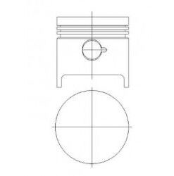 Motor Piston Segman M131 1600 0.60 - 4340051-4340060-5880736