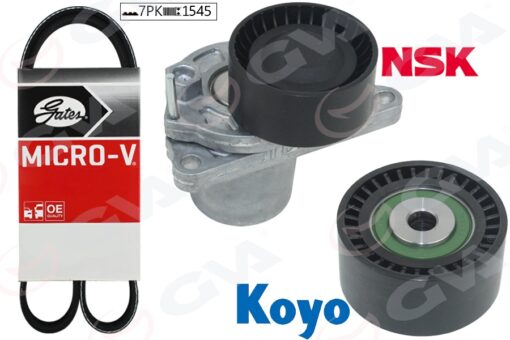 Kanallı Kayıs Setı Mercedes Om622 Om626 W447 W205 Qashqaı X-traıl 1.6l 2.0l J10 J11 T31 T32 07 Navar A 2.3l Ys23 D23 15 Renault Fluence 09 Master Iıı 10 Trafıc Iıı 15 1.6dci R9m 2.3dci M9t Kutuklu - A6262000270-117505337R-7PK1545