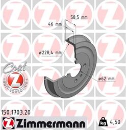 Fren Kampanası Arka Bmw E30 - 34211156297-34211158556-34211153091