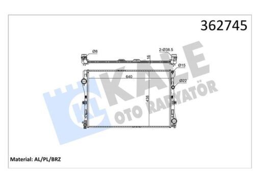 Motor Su Radyatoru Mercedes W205 S205 C205 A205 W213 C238 A238 - A0995002203