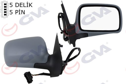 Dış Dikiz Aynası Sağ Polo Clasıc 96 Elektrikli Isıtmalı Astarlı Asferik 5 Fiş Vm-184nher - 6K1857508F