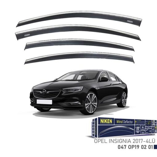 Kromlu Cam Rüzgarlığı Opel Insıgnıa 2017- 4lü
