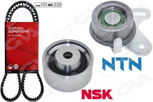 Triger Kayış Seti Hyundaı Accent Admıre Era 1.5l G4eb 01- 1.4l 1.6l G4ed G4ee 01-10 / Getz 1.4l 06-10 / Matrıx Elantra 1.6l 01-06 / Kıa Rıo 1.4l 1.6l 06-10 / Cerato 1.6l 04-07 1 Kayış 2 Rulman - 2431226001-2481026020-2441026000