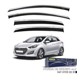 Kromlu Cam Rüzgarlığı Hyundaı I30 2013-2017 4lü