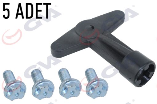 Kilitli Bijon Takımı Renault Clıo-megane Pimsiz Paket 5 - 7700422600