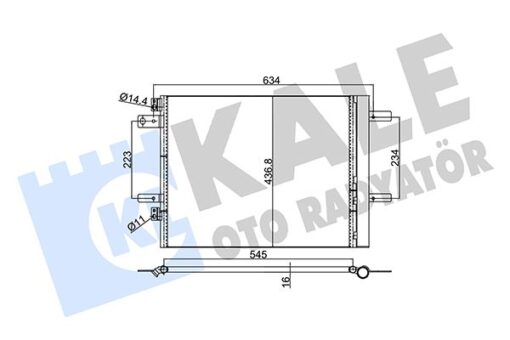 Klima Radyatörü Kondenseri Opel Astra L-grandland-vıvaro C-zafıra Lıfe Peugeot P3008 Iı-p308 Iı- P5008 Iı-p508 Expert Ivpartner-c4 Pıcasso-jumpy Iv-partner-berlıngo 1.2-1.5-1.6-2.0 Hdı-puretech-thp - 9816746580-9817334080-9673629780