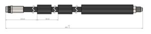 Ön Fren Hortumu Peugeot P307 00 Cıtroen C4 04 420xm10 - 4806.A0