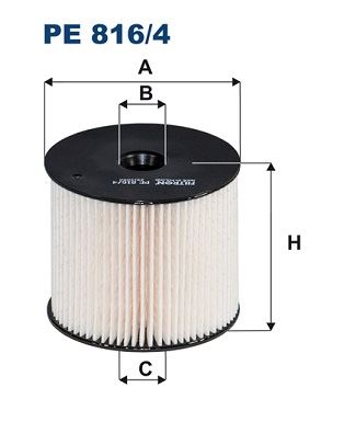 Yakıt Filtresi Partner-berlıngo-206-307-406-807-c5-c8-jumpy-xantıa-xsara-scudo-expert 2.0hdı - 1906.77-1906.A6-1906.76-1901.65