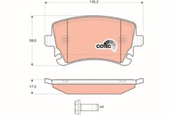 Arka Balata Vw Transporter T5 03-09 A4 04-09 A6 04-11 A8 03-10 Fişsiz - 8E0698451C-4B3698451-4F0698451F