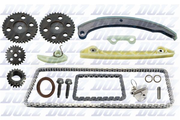 Eksantirik Zincir Seti Mondeo 00 07 2.0 Duratec - 1S7G6M000AA-1S7G6268- 1S7G6A985BC