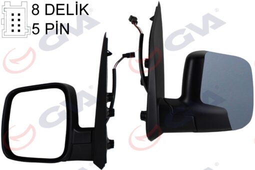 Dış Dikiz Aynası Sol Fıorıno-bıpper-nemo 07 Elektrikli Isıtmalı Astarlı Konveks 5 Fiş Vm-6115ehpl - 735460571-8153.VJ-735714776