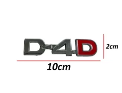 Toyota Yazı Corolla 07-16/yaris 06-12/rav4 05-11 Arka (d4d Yazısı) - 75447-12041/75447-12050