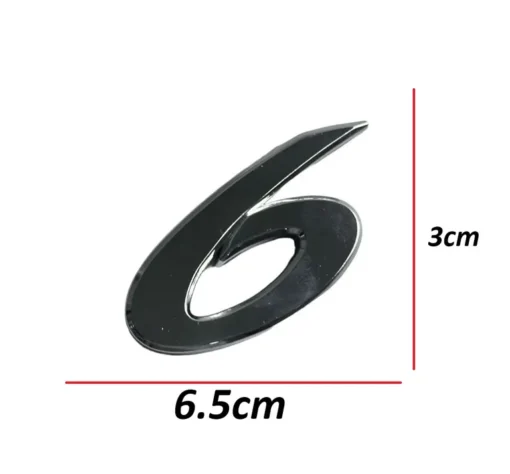 Mazda Yazı Mazda 6 03-08 Arka (6 Rakamı) - GJ6A-51-721