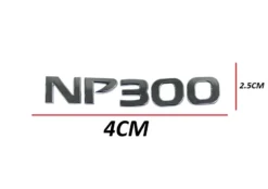 Nıssan Yazı Navara 15-19 Arka (np300 Yazısı) - 93495-4JA0A