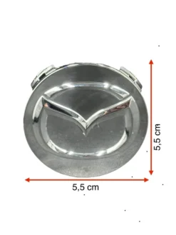 Mazda Jant Göbek Mazda 3 04-15/mazda 6 04-15/mazda 2 04-15 (gri) (5,6 Cm) - BS1A-37-19X/BBM2-37-190