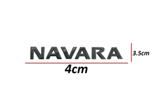 Nıssan Yazı Navara 07-21 Arka (navara Yazısı) - 93495-4KJ0B/93494-EB360