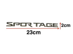 Kıa Yazı Sportage 03-16 Arka (sportage Yazısı) - 86310-3W000