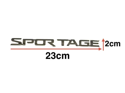Kıa Yazı Sportage 03-16 Arka (sportage Yazısı) - 86310-3W000