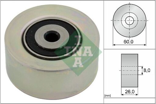 Alternatör Gergi Rulmanı Partner-p206-306-jumpy1.9d -p307 1.4 16v-1.6 16v-c2 1.4-1.6-c3 1.4i-1.4 16v - 5751.47-5751.91-1613838280